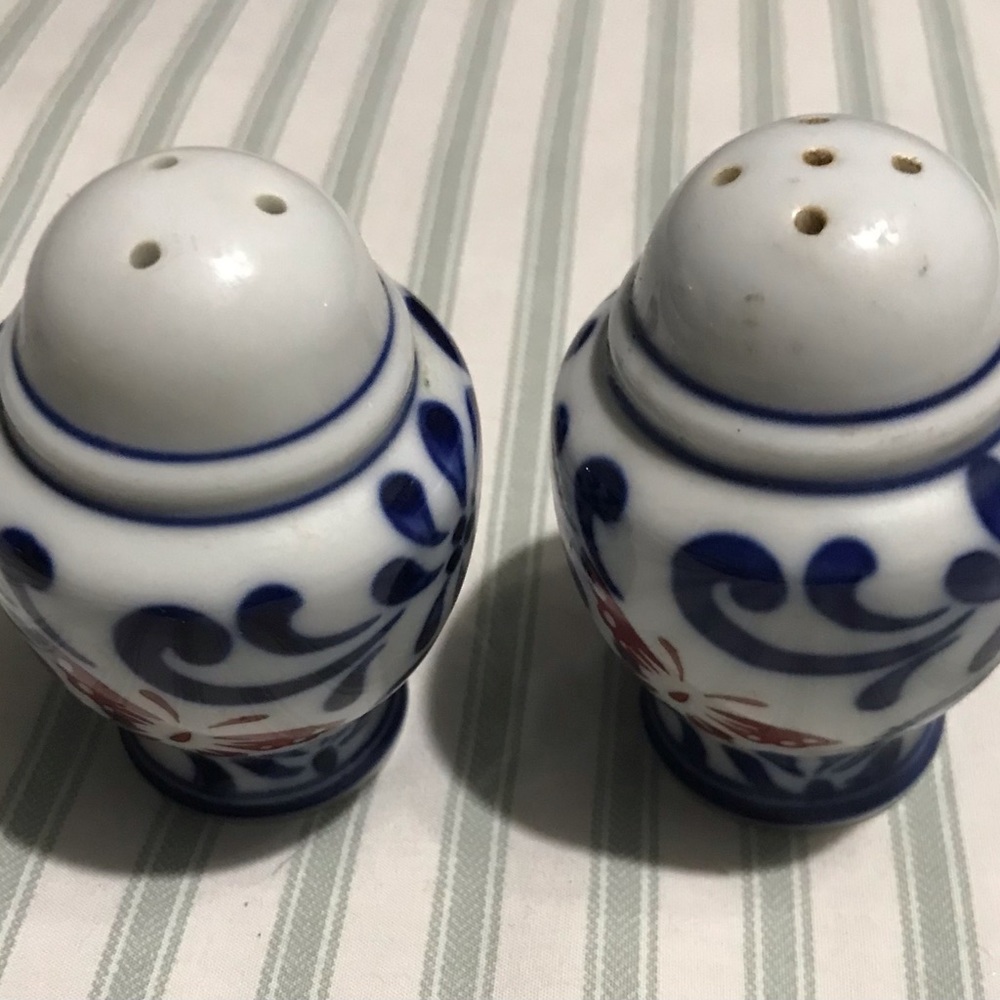 Pier 1 Butterfly Blossom Salt & Pepper
